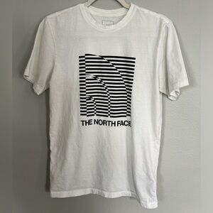 5/$20 The North Face White Short Sleeve Tee